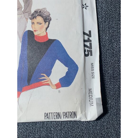 McCall's Misses Top Sewing Pattern sz 14 16 7175 - uncut - Picture 2 of 4